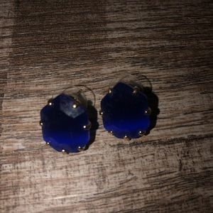 Kendra Scott Blue Stud Earrings